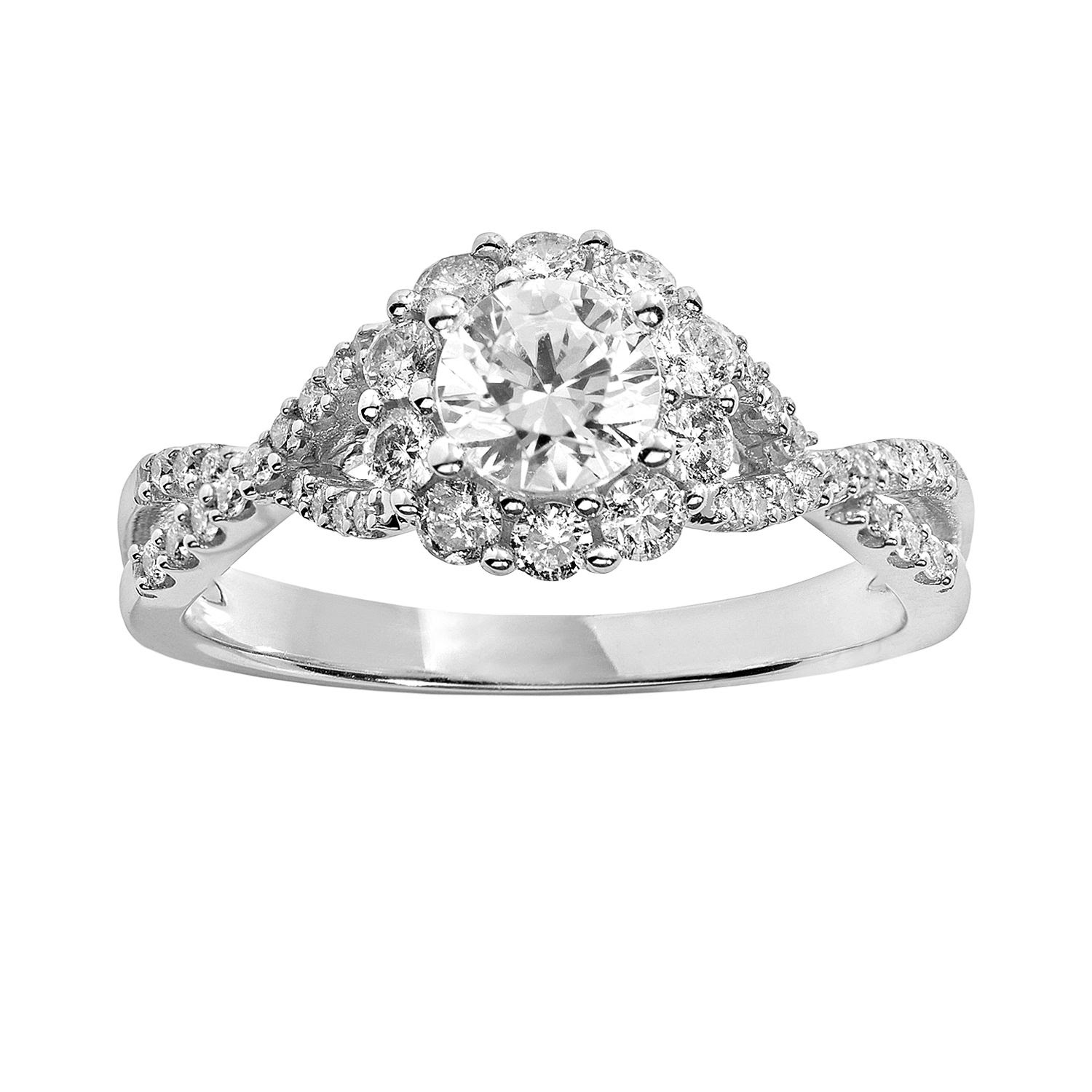 Cheap engagement ring for young Yellow gold engagement rings kohl's