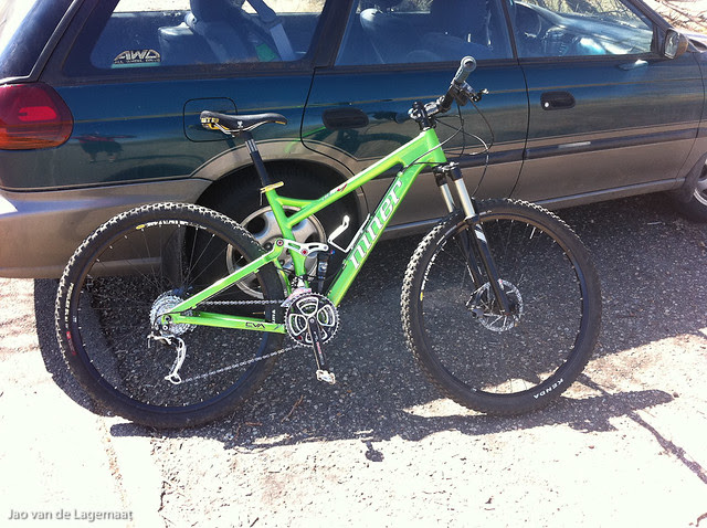 Niner Jet 9 at the trailhead