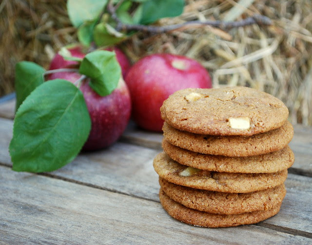Apple Molasses Cookies