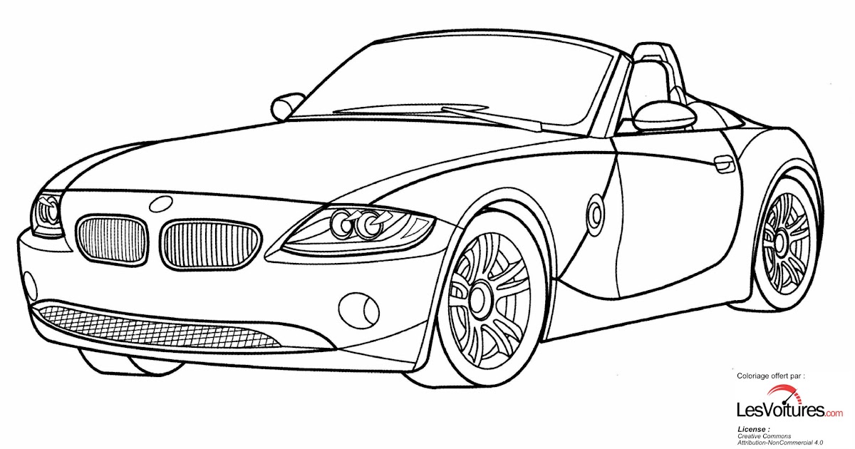 Voiture Coloriage / Coloriage Piste De Course Voitures Dessin Voiture