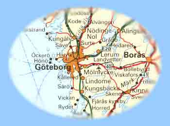 Karta Göteborg Med Omnejd | Karta