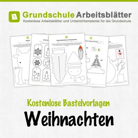 Bastelvorlagen Für Weihnachten - Weihnachtsmotiv