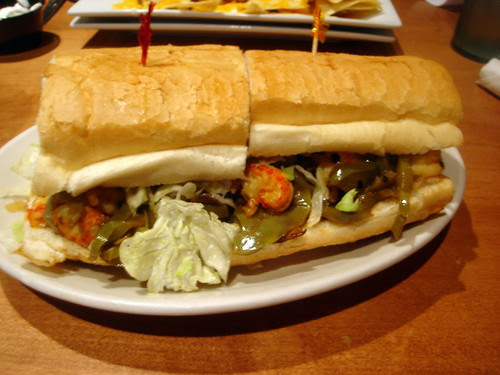 Grilled Crawfish Sandwich at Sammy's