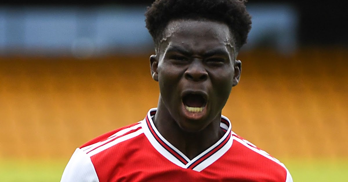 Bukayo Saka Game log, goals, assists, played minutes, completed