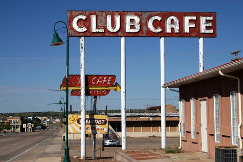 club café on will rogers dr.