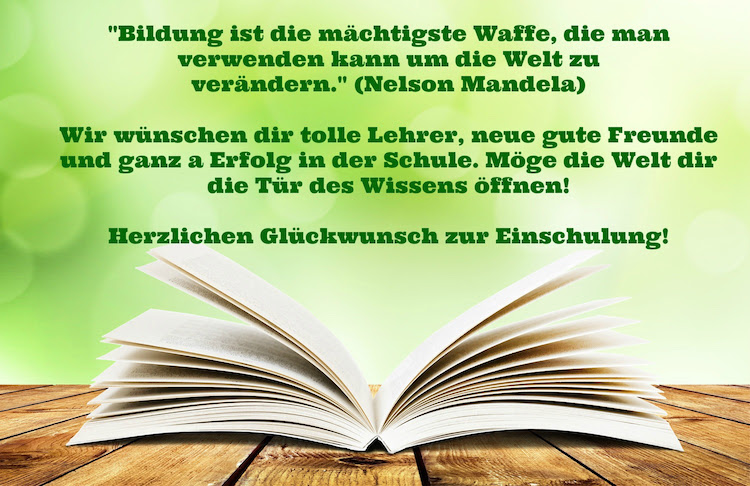 Deko Ideen 12 Glückwünsche zur Einschulung und Sprüche zum Schulanfang