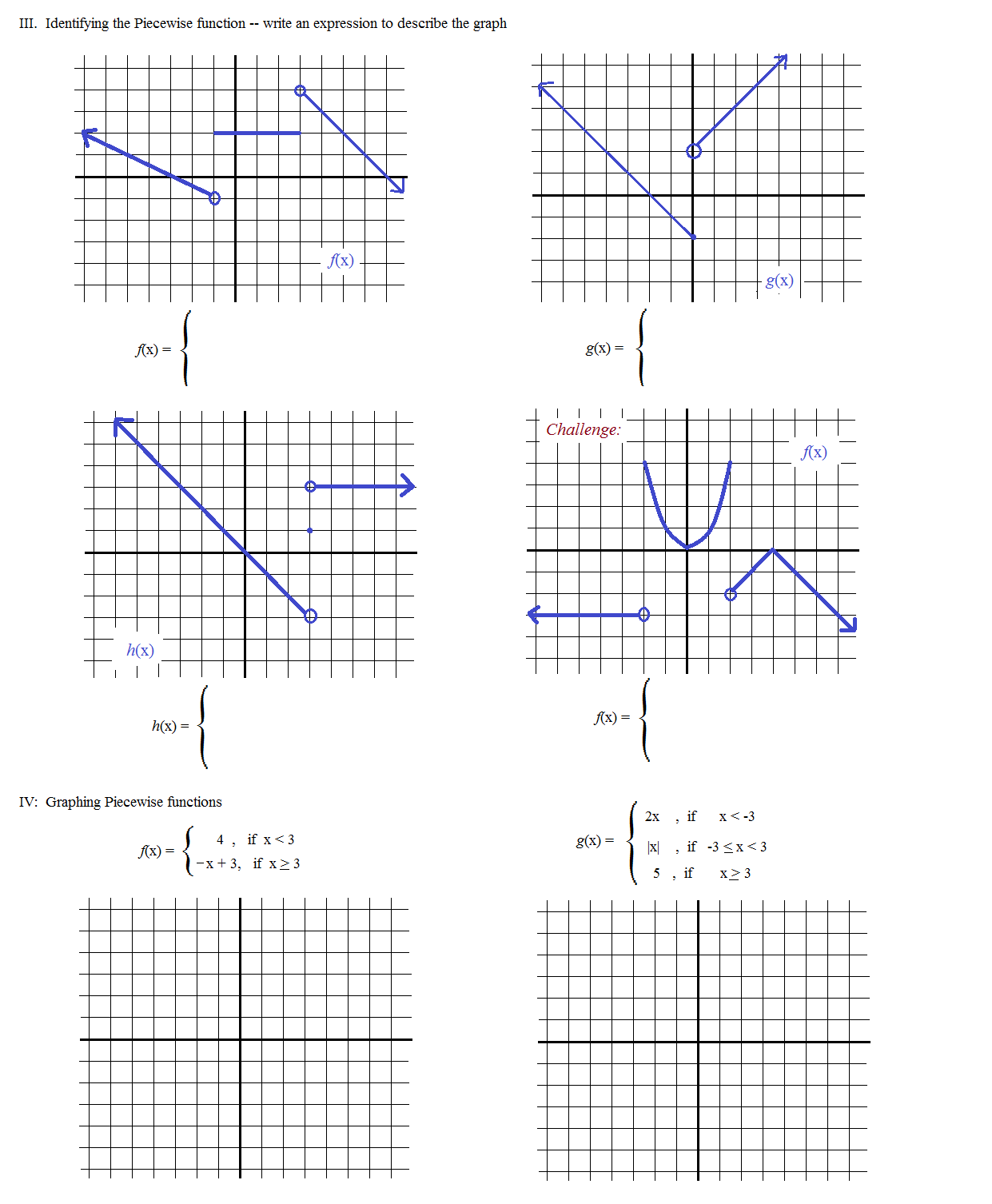 Piecewise Functions Worksheet Answers - Nidecmege Inside Worksheet Piecewise Functions Algebra 2