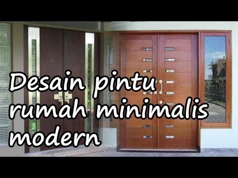 popular model desain pintu rumah minimalis desain modern