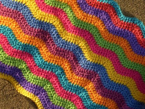 Ripple Blanket Progress