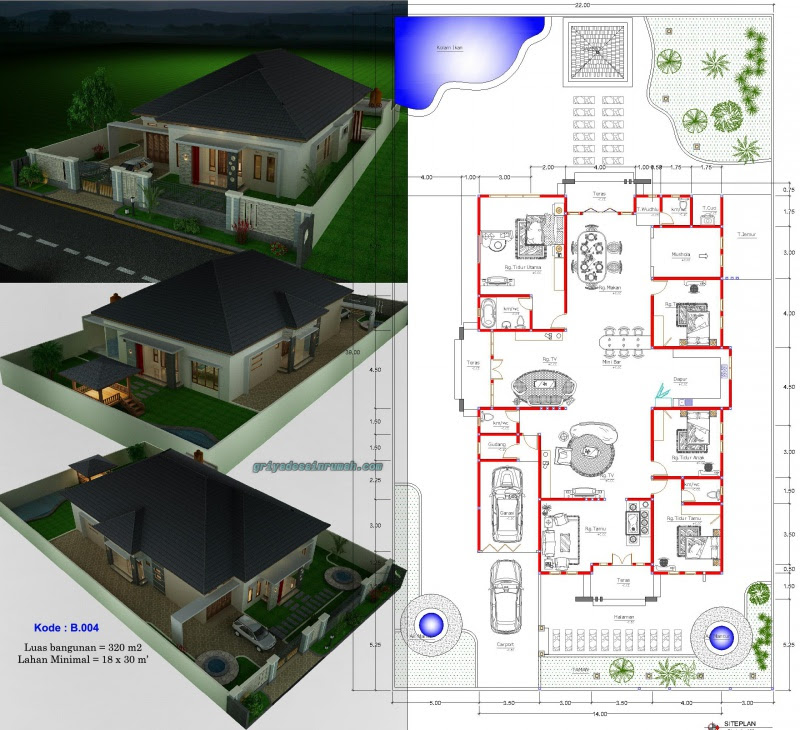 Gambar Gambar Desain Bentuk Rumah Sederhana Contoh Hu