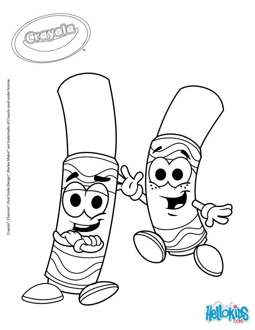 Download 323+ Markers Coloring Pages PNG PDF File