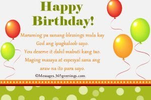 Funny Birthday Message Tagalog Para Sa Kaibigan Funny Goal
