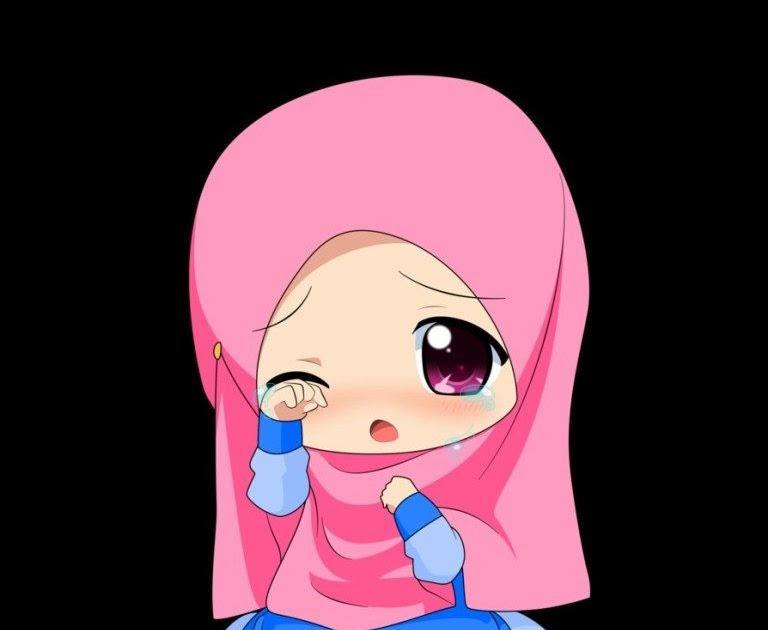 Anime Gambar Kartun Muslimah Lucu Cantik Dan Imut jpg (768x630)