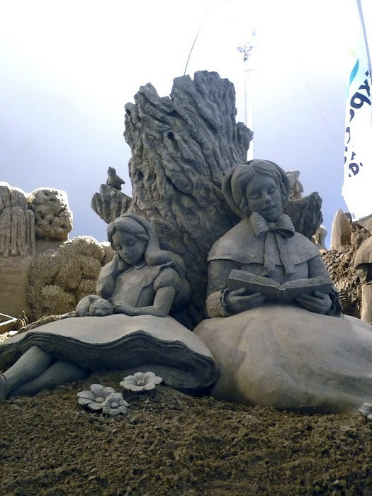 Скульптуры из песка от Сюзанны Раселер (Susanne Ruseler) 35331