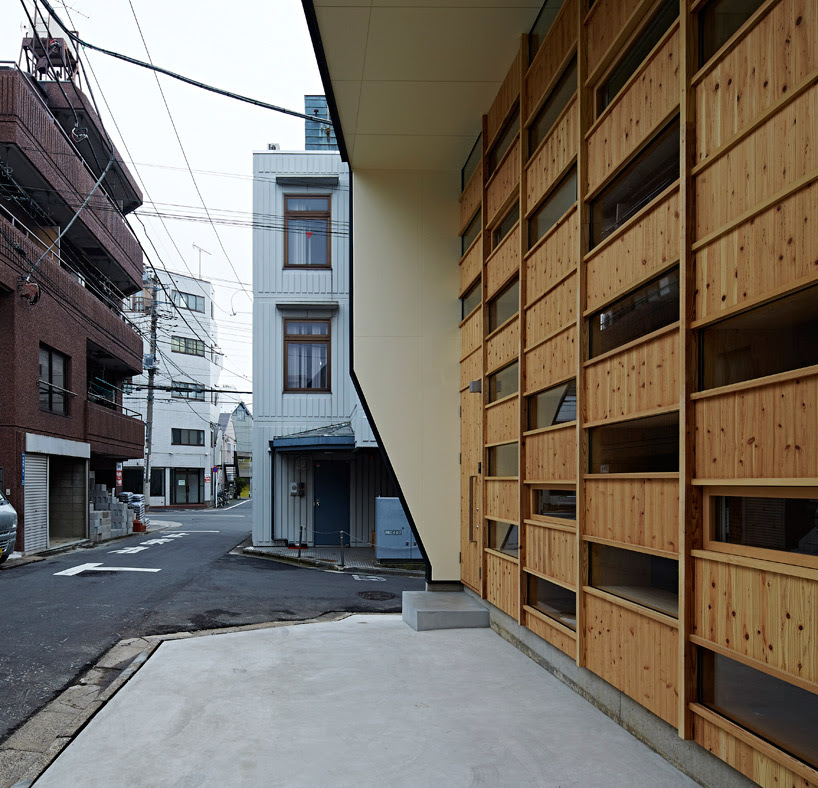 takeshi shikauchi checkered house japan designboom