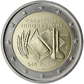Face comemorativa da moeda de €2 Face comemorativa da moeda de €2
