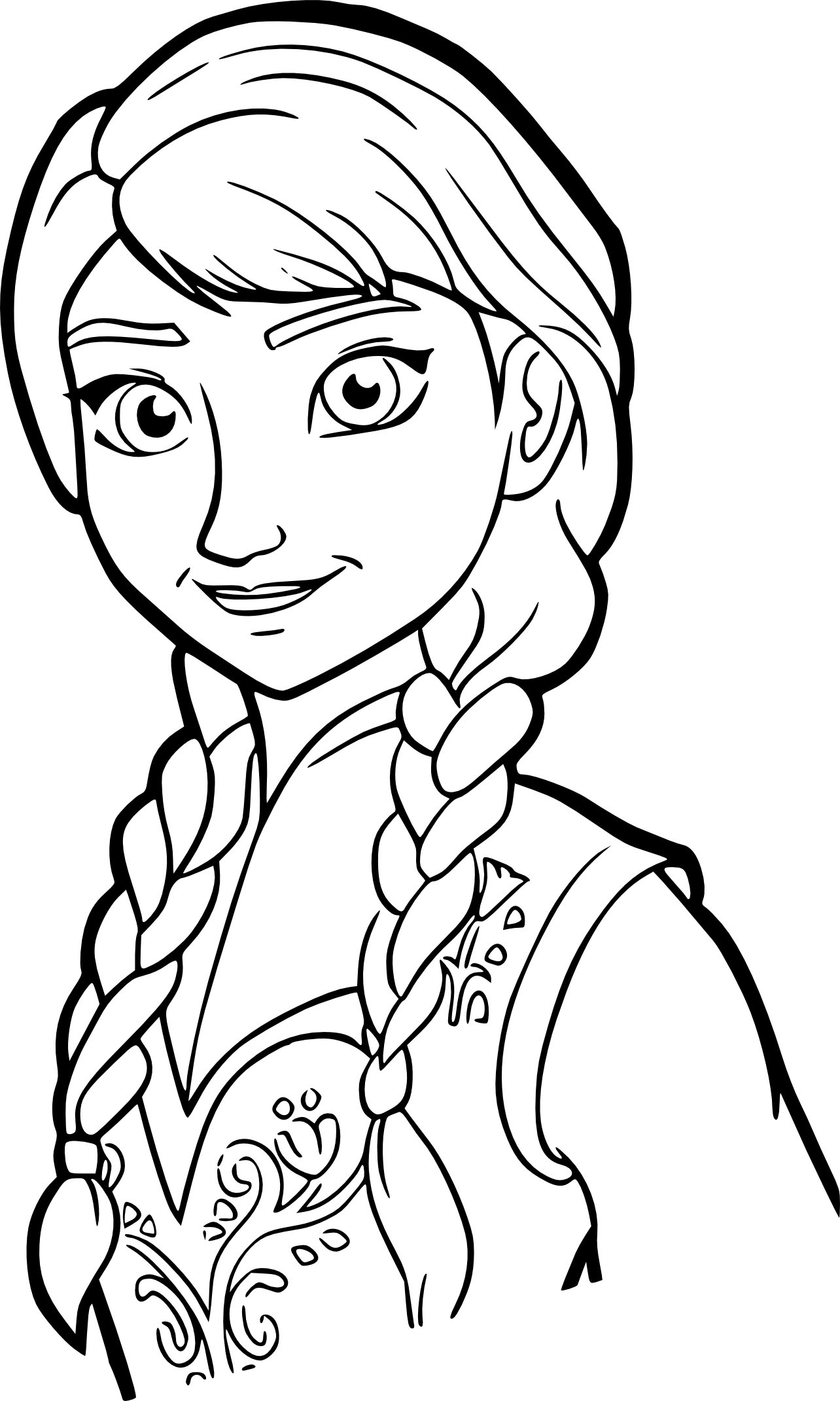 meilleur Coloriage La Reine Des Neiges A Imprimer Images  Topconcours