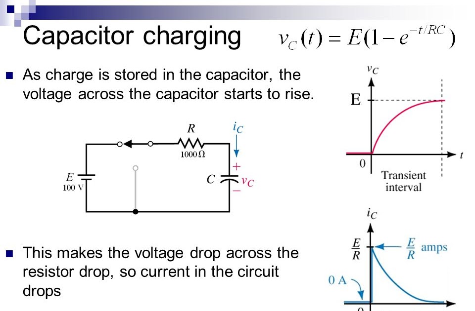 How To Find Voltage Across Capacitor In Rc Circuit