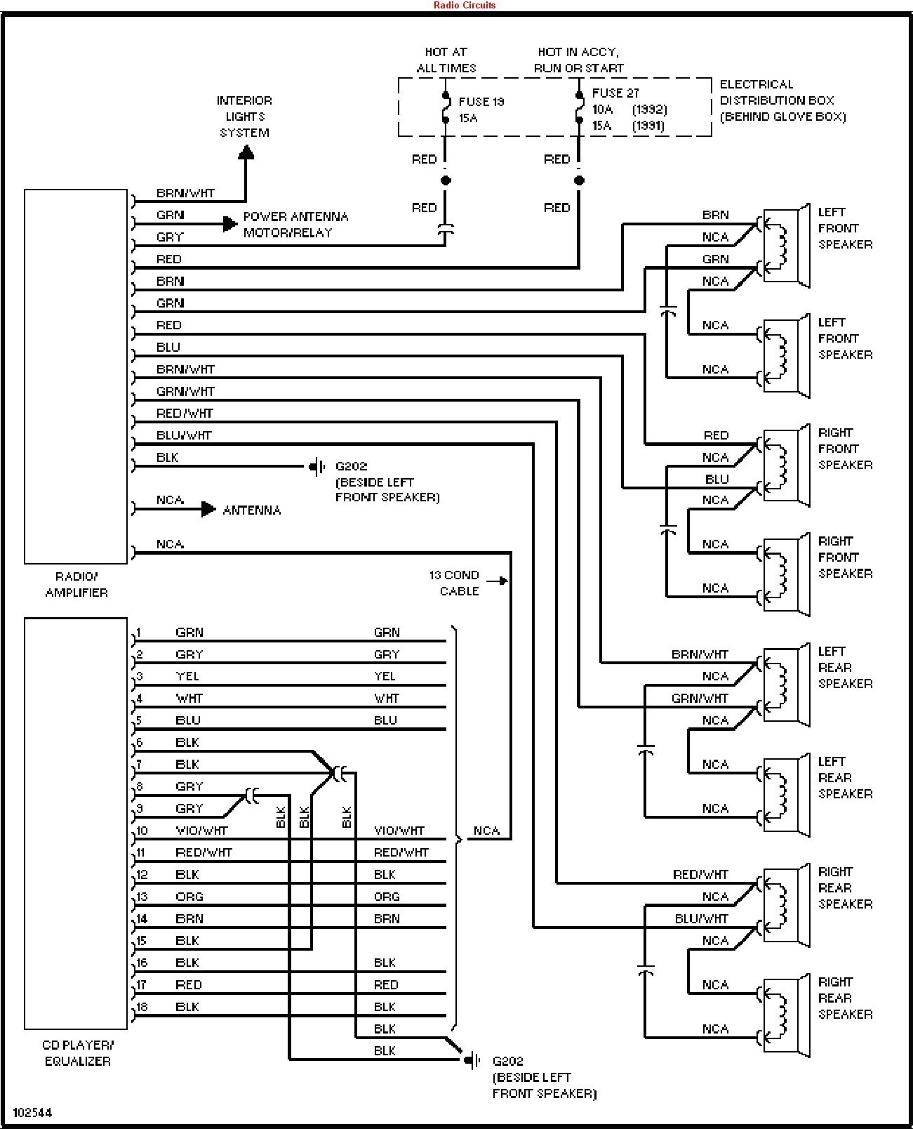 2001 Impala Radio Wiring Diagram Hecho