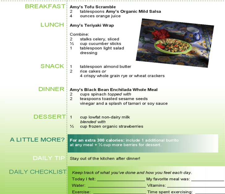 Vegetarian Meal Plan To Lose Weight - Andi Healthy