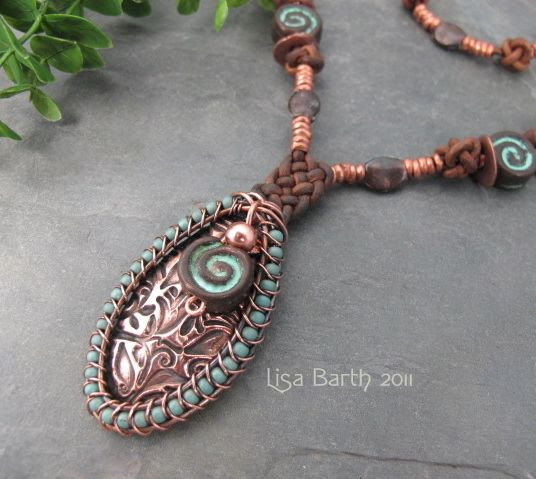http://www.pinterest.com/pin/58828338856743771/ Here is a woven frame pendant, very easy to do, it will be in the beginner section of the book. --Lisa Barth