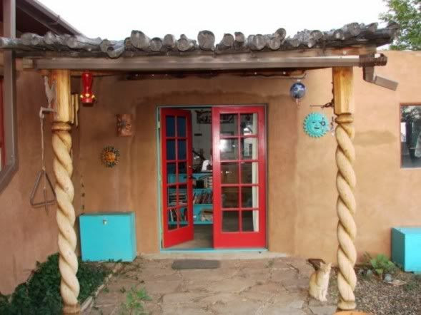 entrance to studio