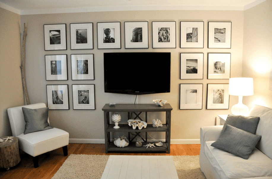 Living Room Wall Decor Behind Tv - dlivingroomku