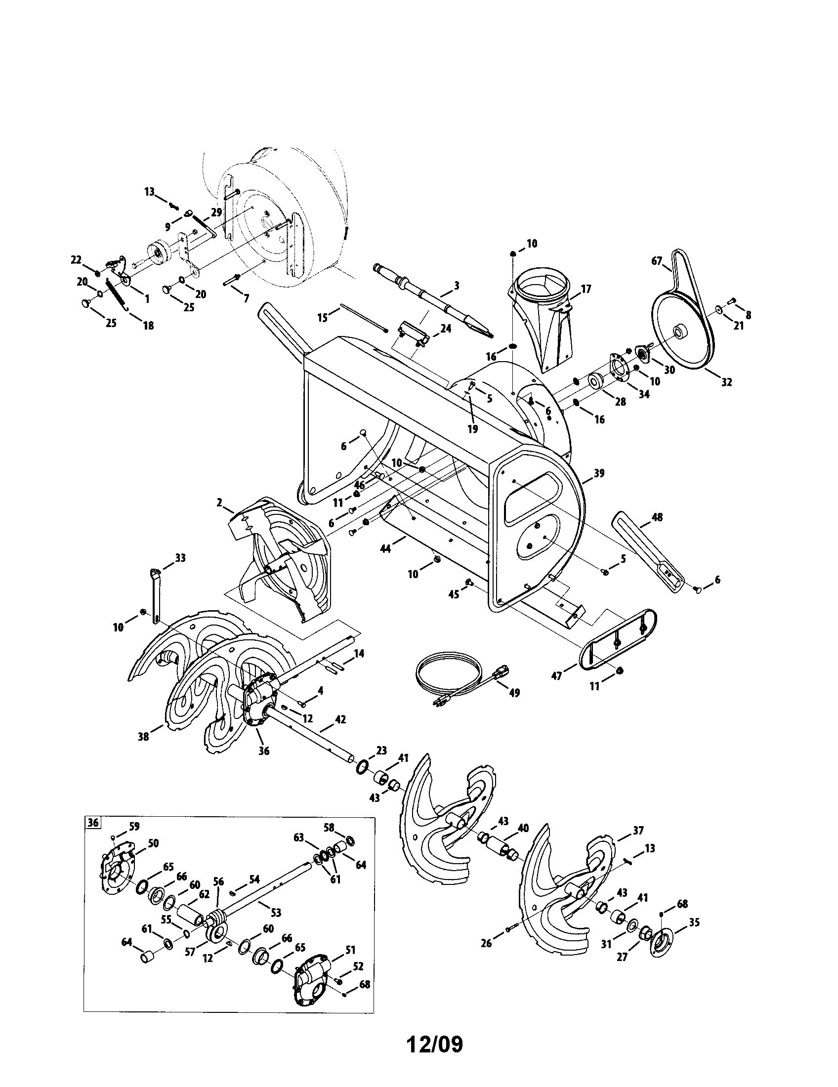 27 Sears Snowblower Parts Diagram - Wiring Diagram List