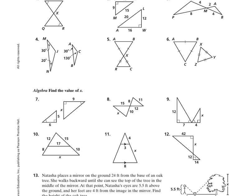 Similar Triangles Worksheet Gina Wilson - Gina Wilson Triangles