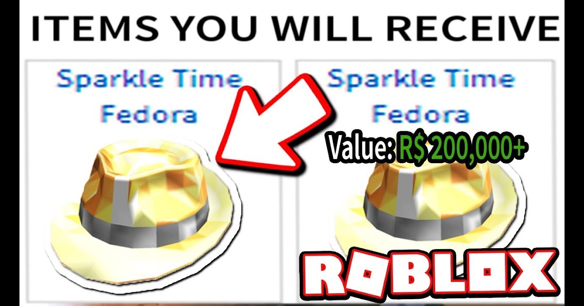 Ocean Blue Sparkle Time Fedora Roblox Roblox How To Get Free