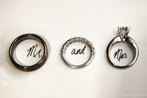 Mr. and Mrs. rings wedding jewelry rings bride groom