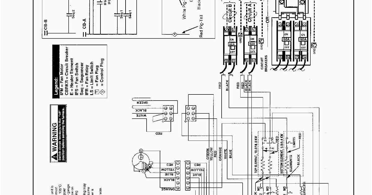 Nordyne Electric Furnace Wiring | schematic and wiring diagram