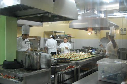 The kitchen at Global Academy