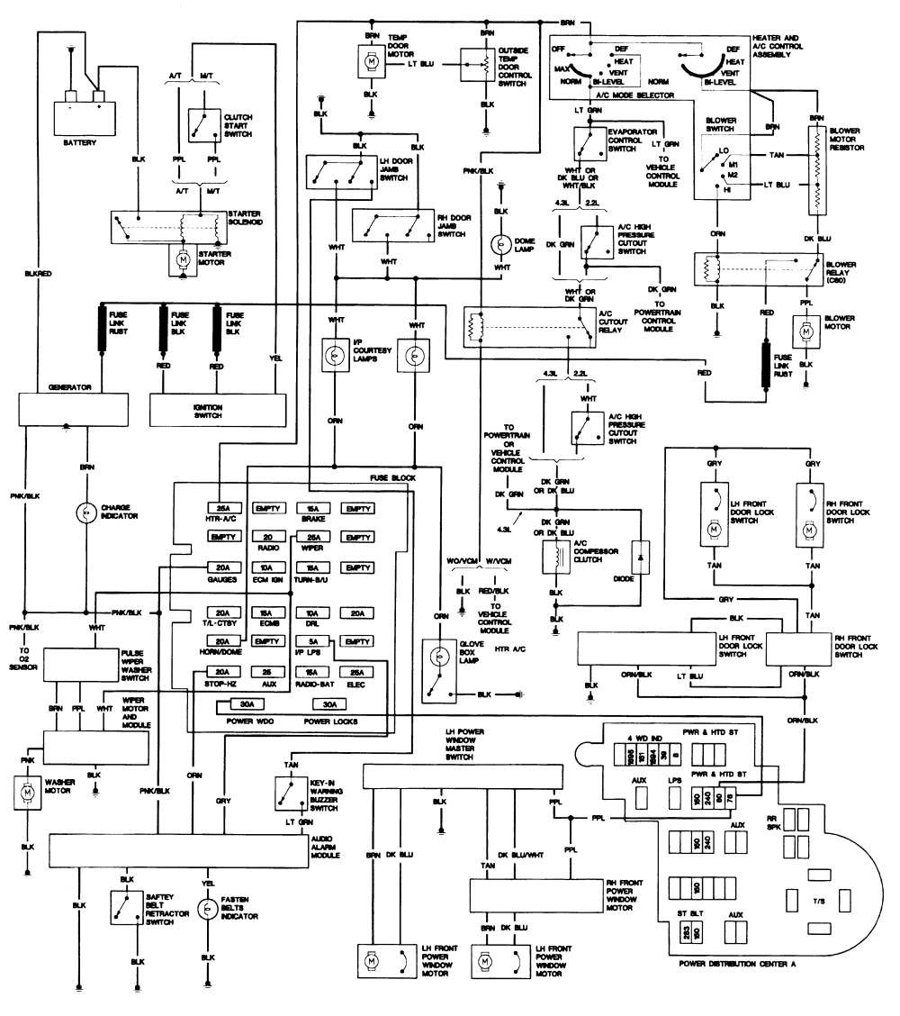 34 2000 S10 Ignition Switch Wiring Diagram - Wiring Diagram List