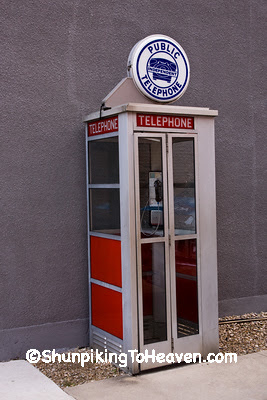 Antique Phone Booth, Filmore County, Minnesota