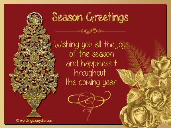 Christmas Card Greetings Employees - Xmast 4
