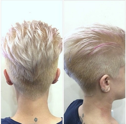 Sidecut frauen kurzhaar