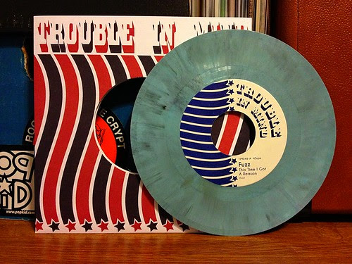 Fuzz - This Time I Got A Reason 7" - Blue Vinyl (/500) by Tim PopKid