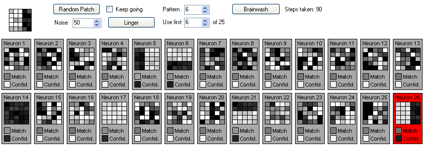Pattern Sniffer screen shot