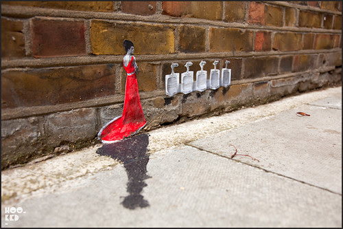 Amazing Miniature street art by Mexican Street artist Pablo Delgado