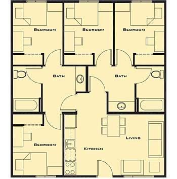 52+ House Plan Drawing 4 Bedroom