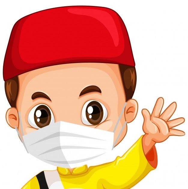 Gambar Pakai Masker Png / Gambar Kartun Pakai Masker Png - 96 Batuk