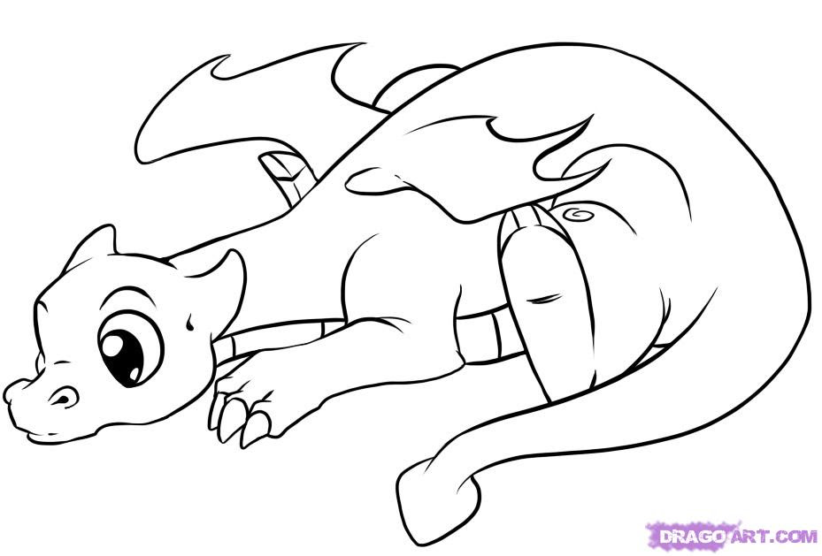 Baby Ice Dragon Coloring Pages / Dragon ball is one of the favorite