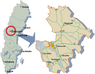 östersund Karta Sverige | Teneriffa Karta