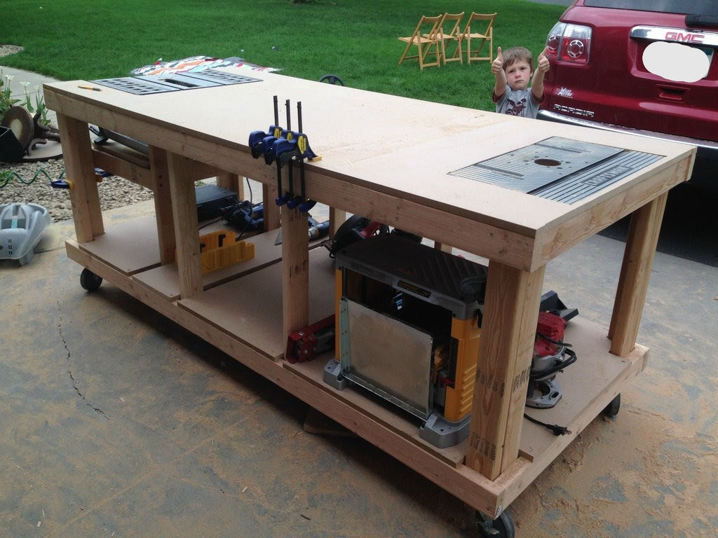Building Your Own Wooden Workbench | Make: