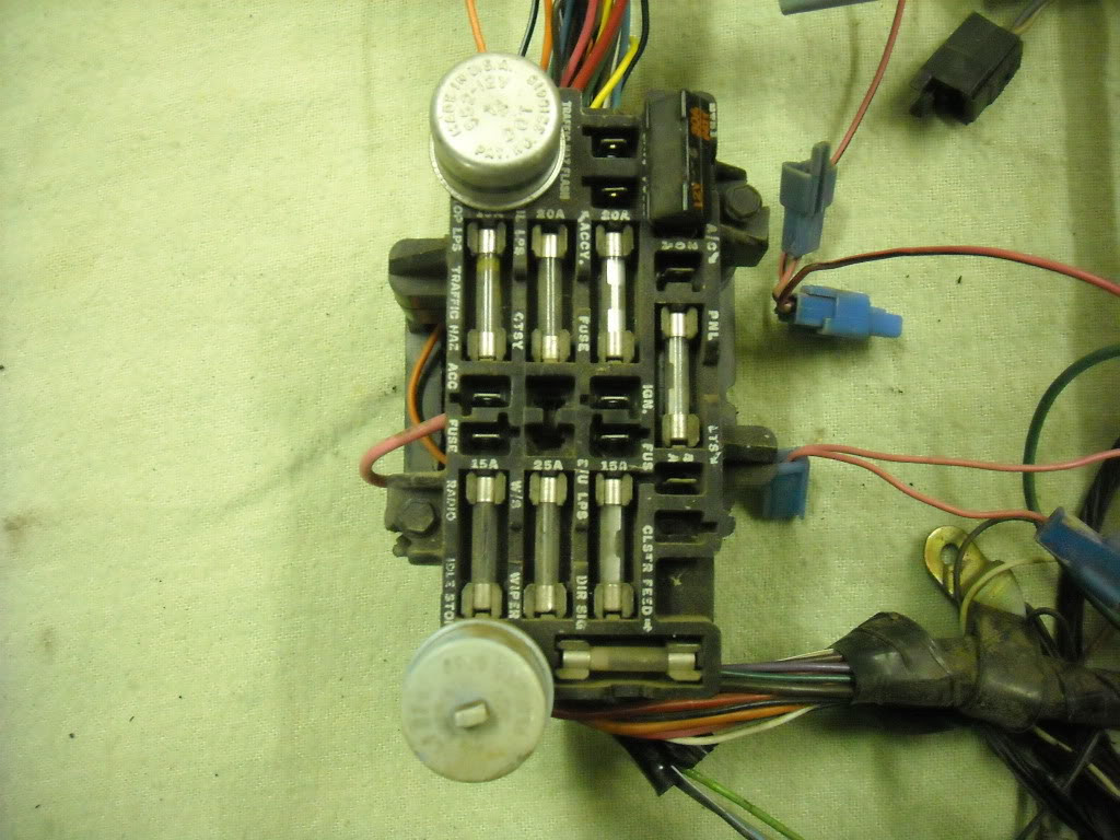 1985 Chevy K10 Fuse Box Diagram