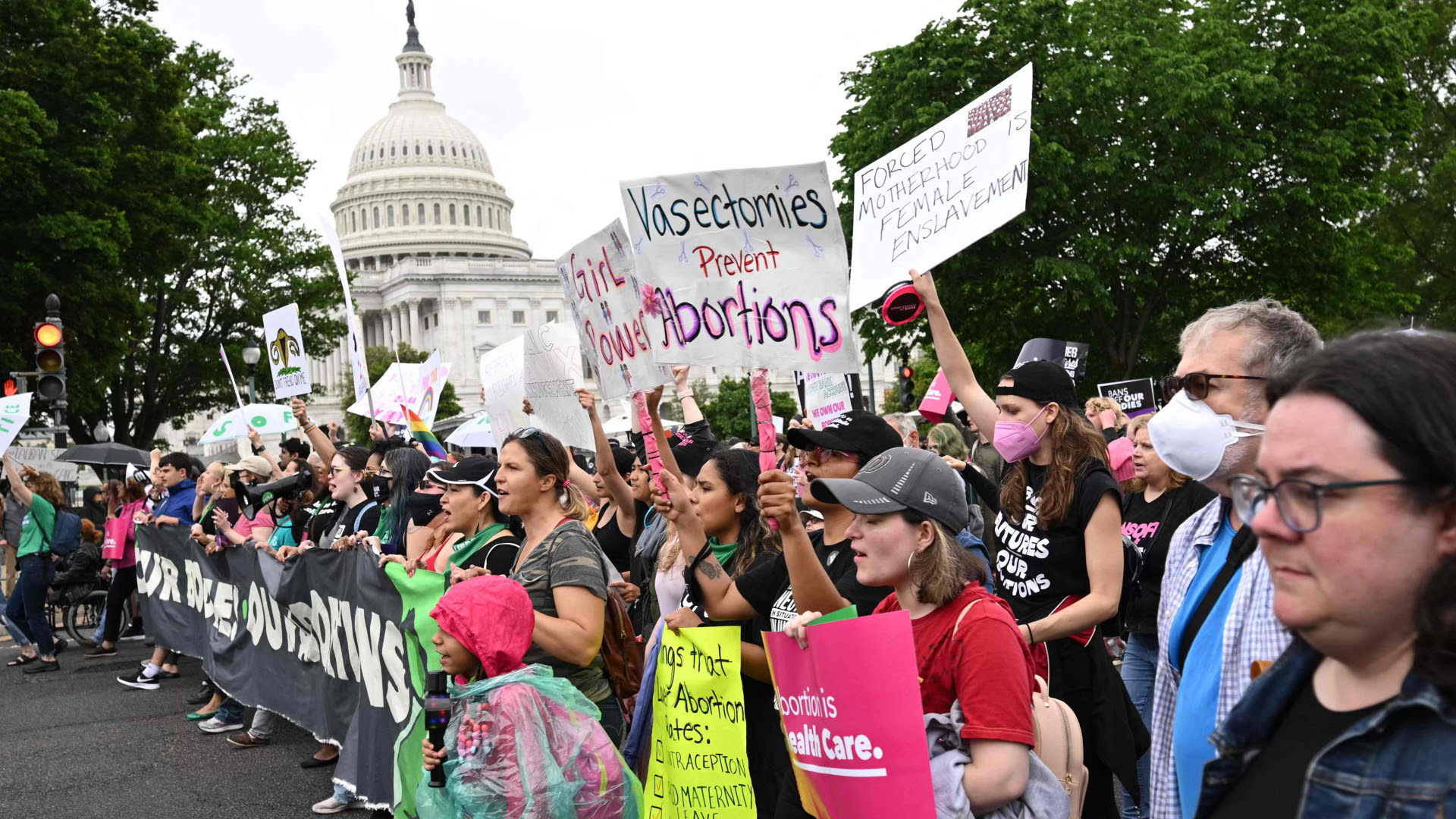 Vereinigte Staaten: Tausende protestieren für Recht auf Abtreibung | tagesschau.de