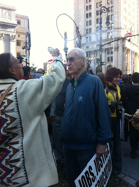 Community & Labor Rally & March, Occupy Wall Street