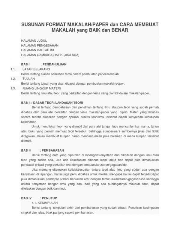 Contoh Makalah Review Jurnal