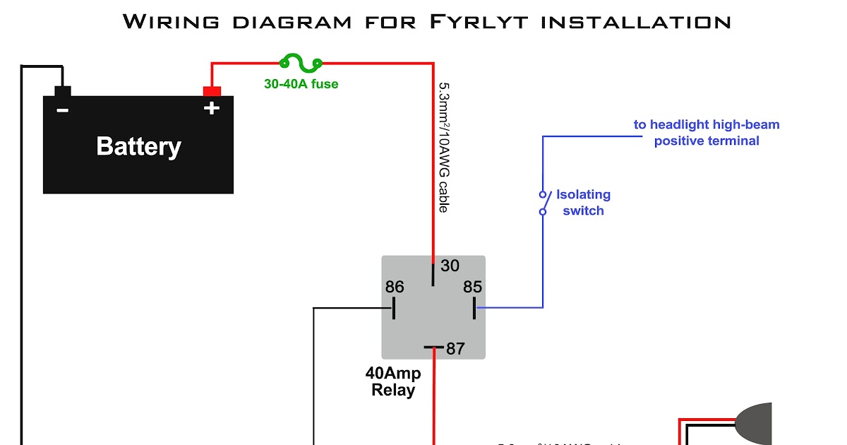 Relay Wiring Diagram 8 Pin - WIRGRAM